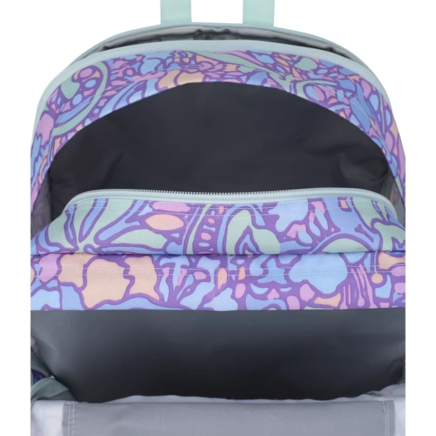 JANSPORT - Main Campus – EA5BDS8O2 – fluid-floral-pastel-lilac – 5